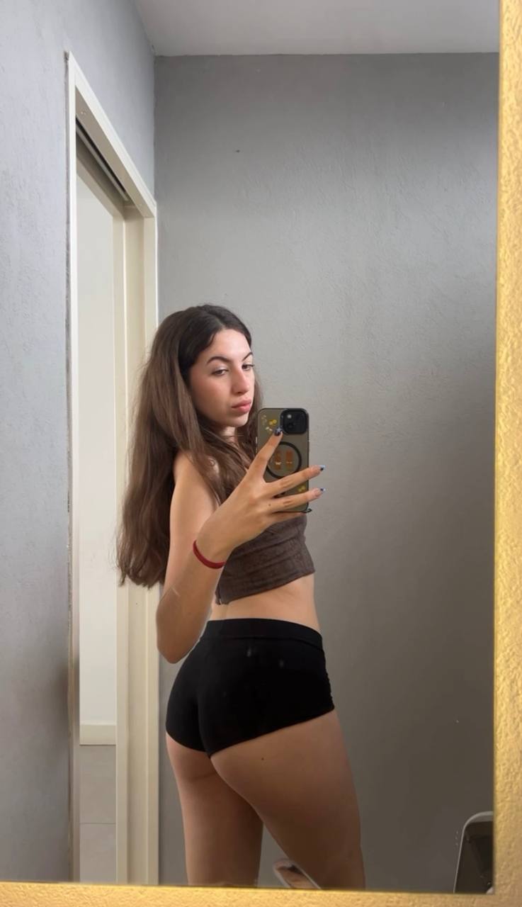 Amber in her underwear in Thimphu