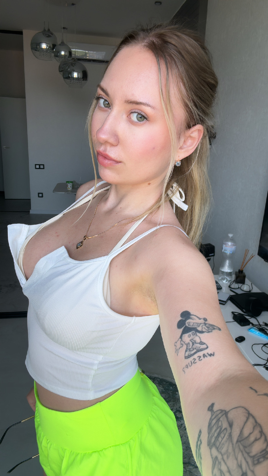 KateV in her underwear in Thimphu