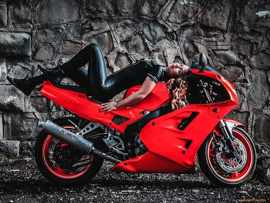 Beautiful girl Beautiful girls and motorcycles in Thimphu